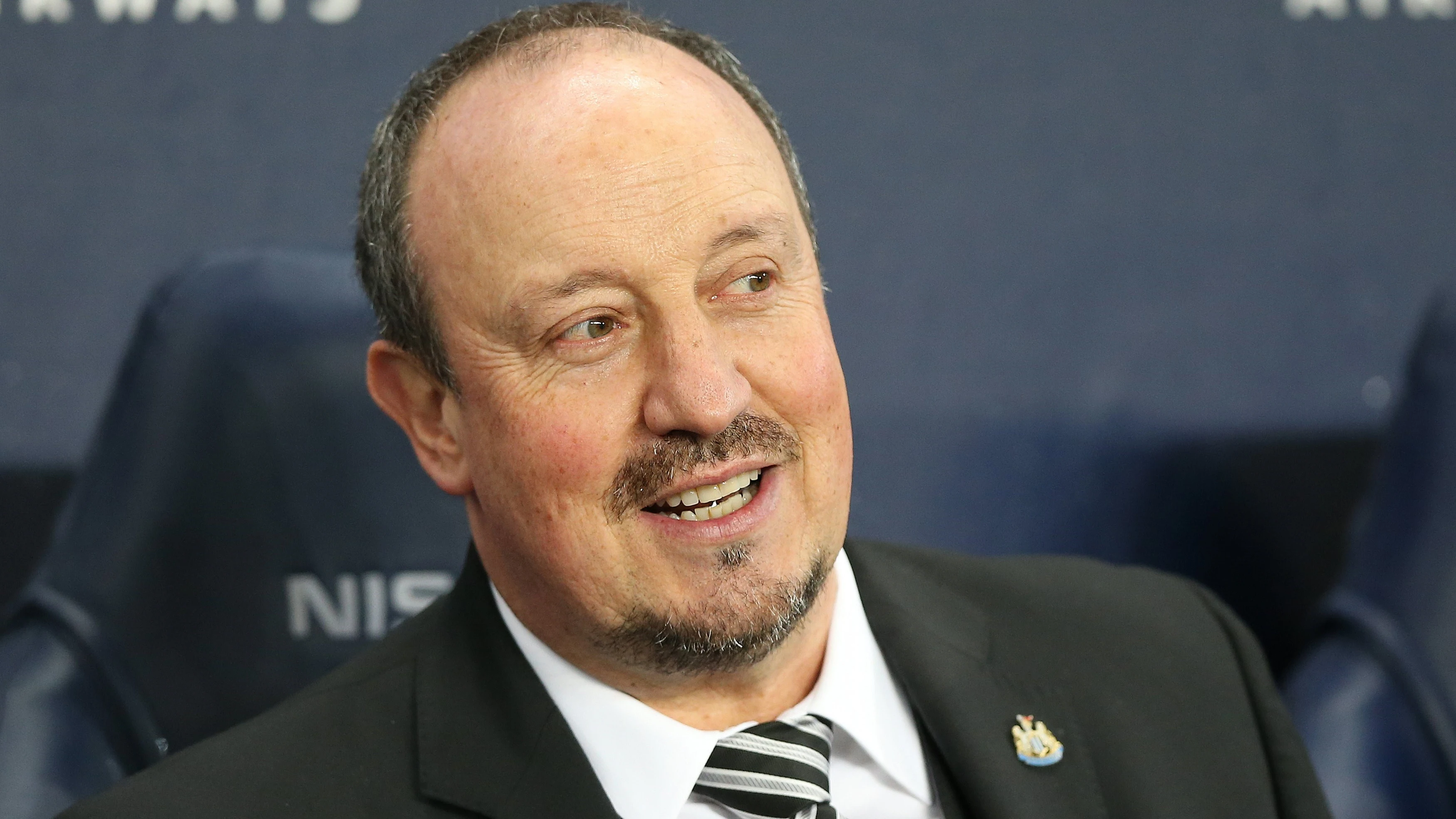 El entrenador español Rafa Benítez