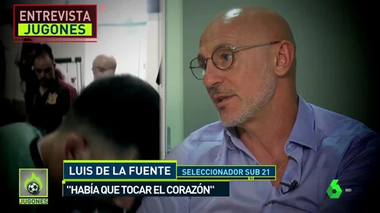 Luis de la Fuente: "Lo ves y te sigues emocionando" Luis de la Fuente: "Lo ves y te sigues emocionando"