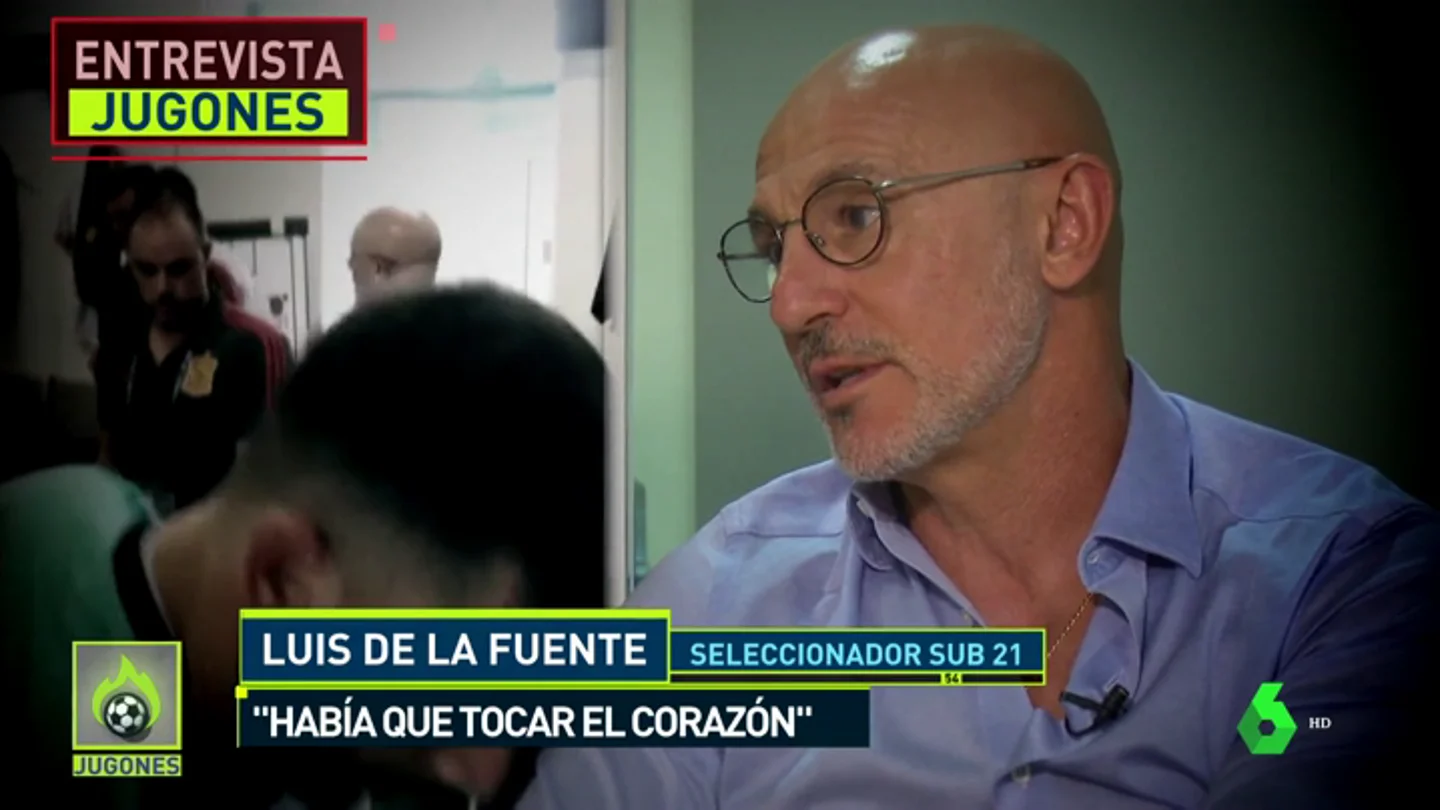 Luis de la Fuente: "Lo ves y te sigues emocionando" Luis de la Fuente: "Lo ves y te sigues emocionando"