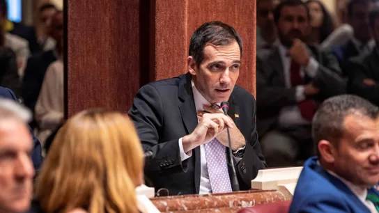 El portavoz de Vox en la Asamblea Regional de Murcia, Juan José Liarte El portavoz de Vox en la Asamblea Regional de Murcia, Juan José Liarte