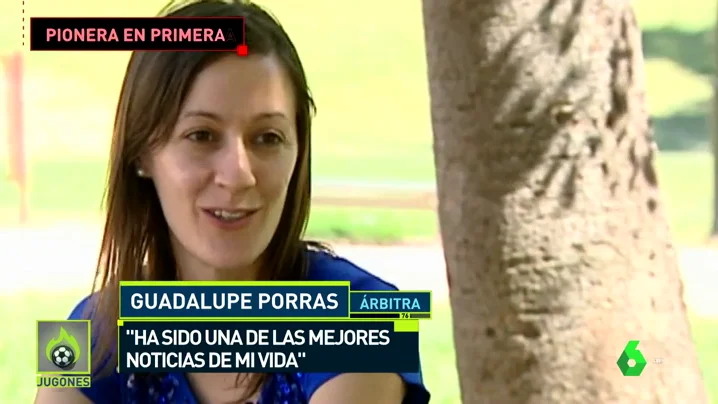 Hablamos con la primera árbitra de La Liga Hablamos con la primera árbitra de La Liga