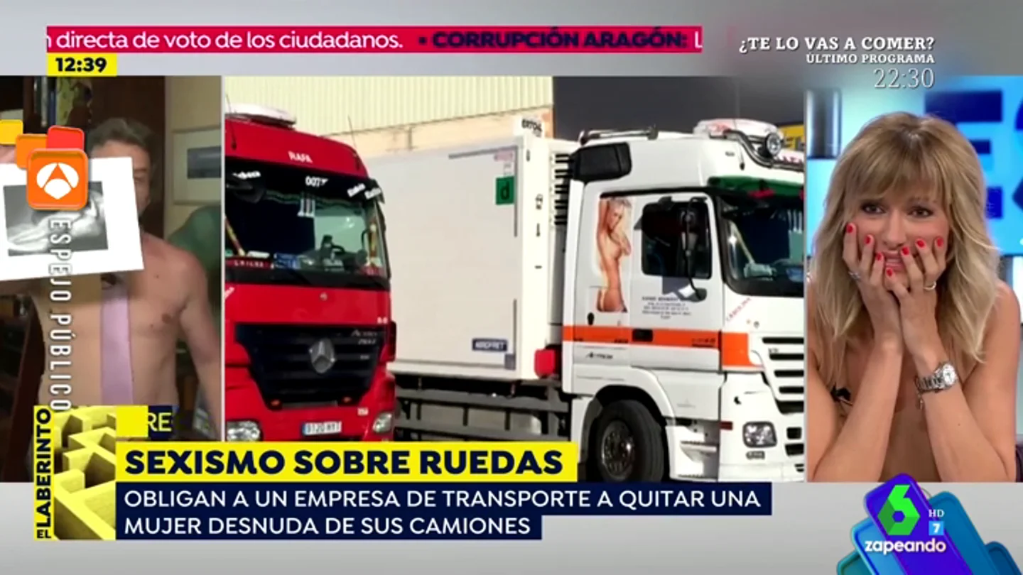Un invitado de 'Espejo Público' deja alucinada a Susanna Griso tras desnudarse en plena entrevista Un invitado de 'Espejo Público' deja alucinada a Susanna Griso tras desnudarse en plena entrevista
