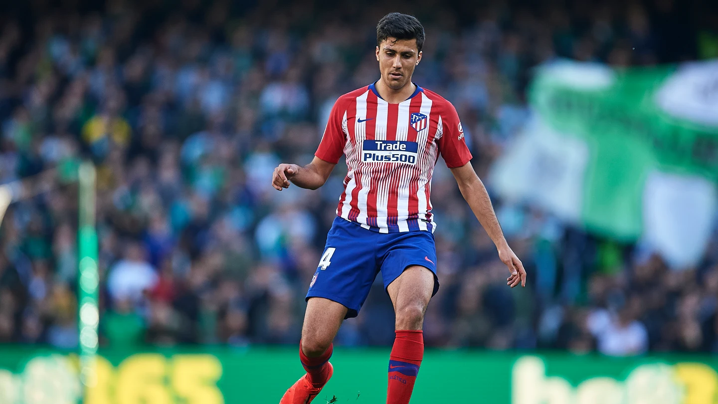 Rodrigo Hernández en un partido del Atlético de Madrid Rodrigo Hernández en un partido del Atlético de Madrid