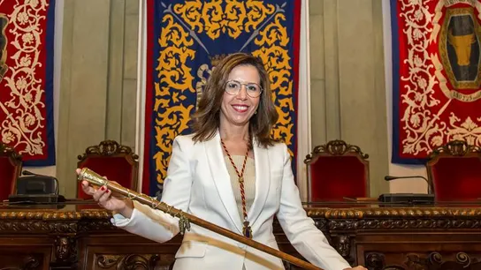 La alcaldesa de Cartagena, Ana Belén Castejón La alcaldesa de Cartagena, Ana Belén Castejón
