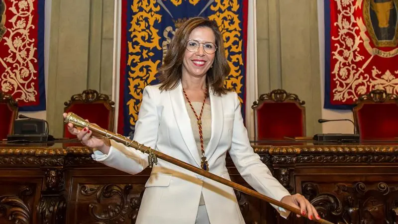 La alcaldesa de Cartagena, Ana Belén Castejón