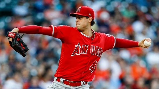 Tyler Skaggs, dispuesto a realizar un lanzamiento Tyler Skaggs, dispuesto a realizar un lanzamiento