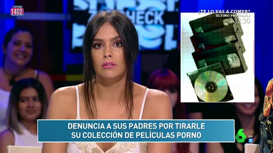 Denuncia a sus padres por tirar su colección porno y otras noticias del Zapcheck de Cristina Pedroche Denuncia a sus padres por tirar su colección porno y otras noticias del Zapcheck de Cristina Pedroche