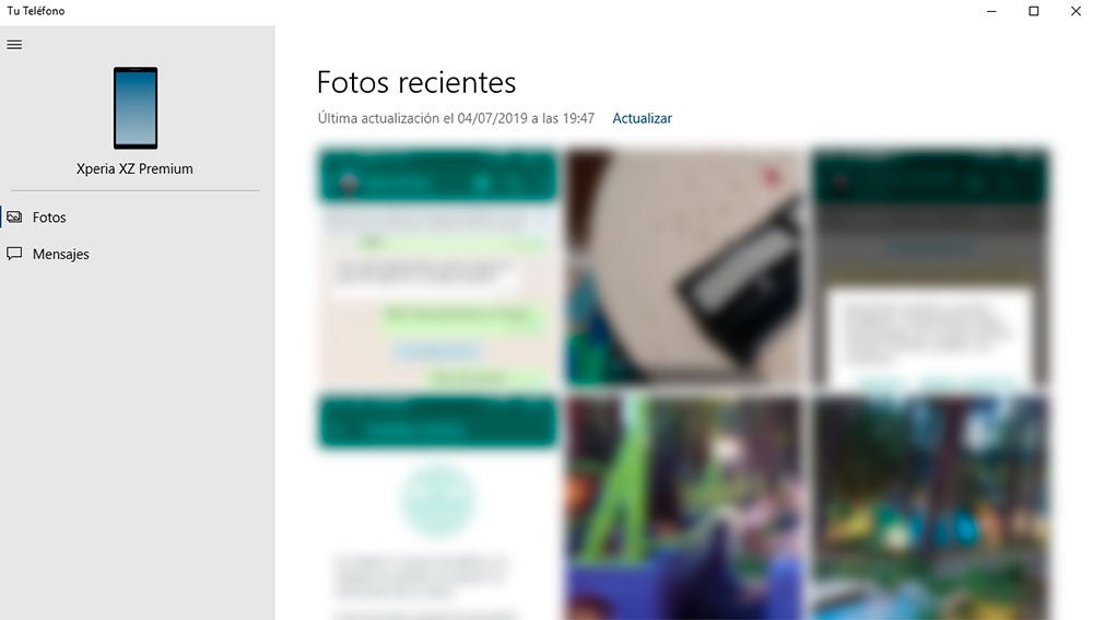 Las fotos de mi teléfono en el PC