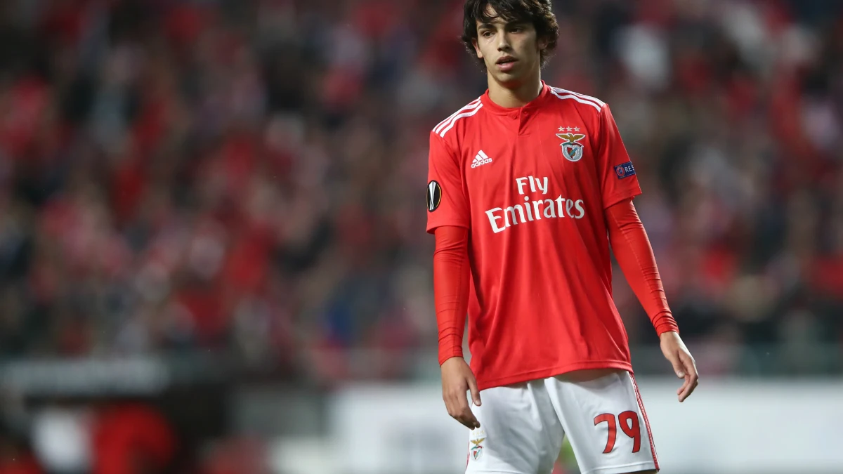 Joao Félix, con el Benfica