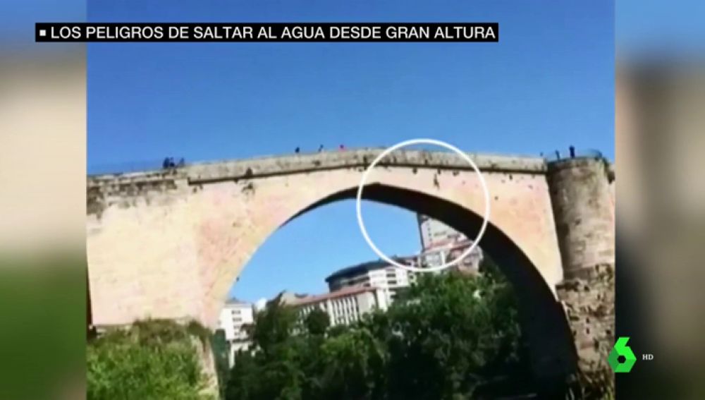 Salto de altura agua Salto de altura agua