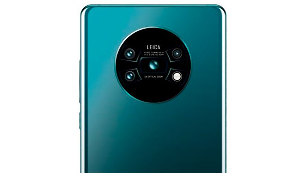 Detalle de la cámara del Huawei Mate 30 Pro