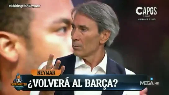 'Lobo' Carrasco insiste en su 'no' a Neymar y desvela los fichajes que haría para el Barcelona 'Lobo' Carrasco insiste en su 'no' a Neymar y desvela los fichajes que haría para el Barcelona