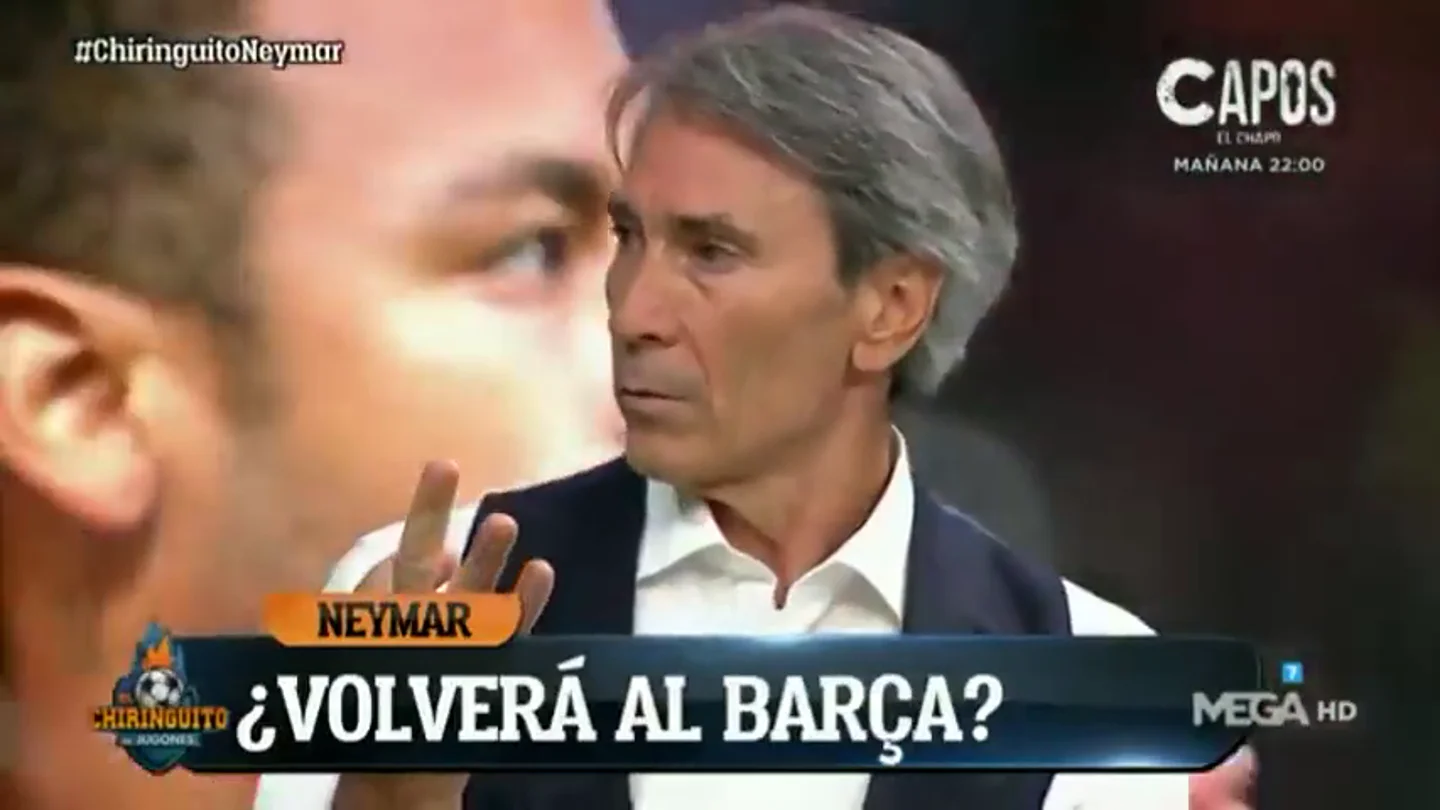 'Lobo' Carrasco insiste en su 'no' a Neymar y desvela los fichajes que haría para el Barcelona 'Lobo' Carrasco insiste en su 'no' a Neymar y desvela los fichajes que haría para el Barcelona