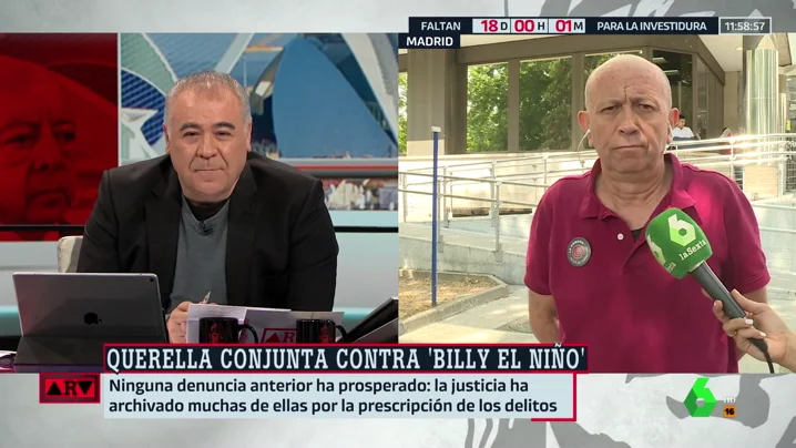 Jesús Rodríguez, víctima de Billy el Niño