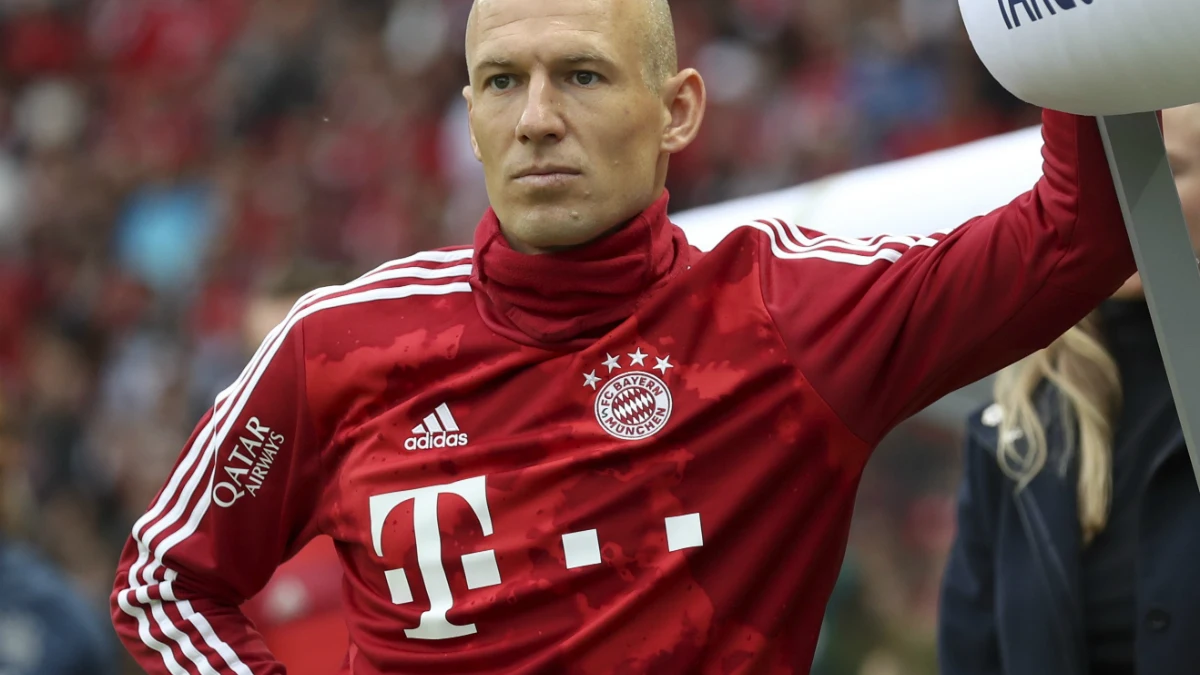 Arjen Robben, con el Bayern de Múnich