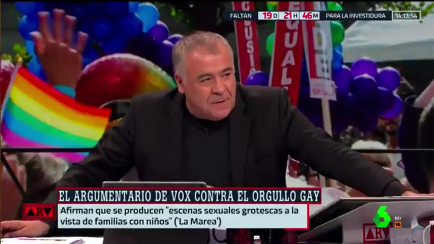 Piden firmas para que Ferreras se suba a la carroza de los osos en el Orgullo LGTBI Piden firmas para que Ferreras se suba a la carroza de los osos en el Orgullo LGTBI