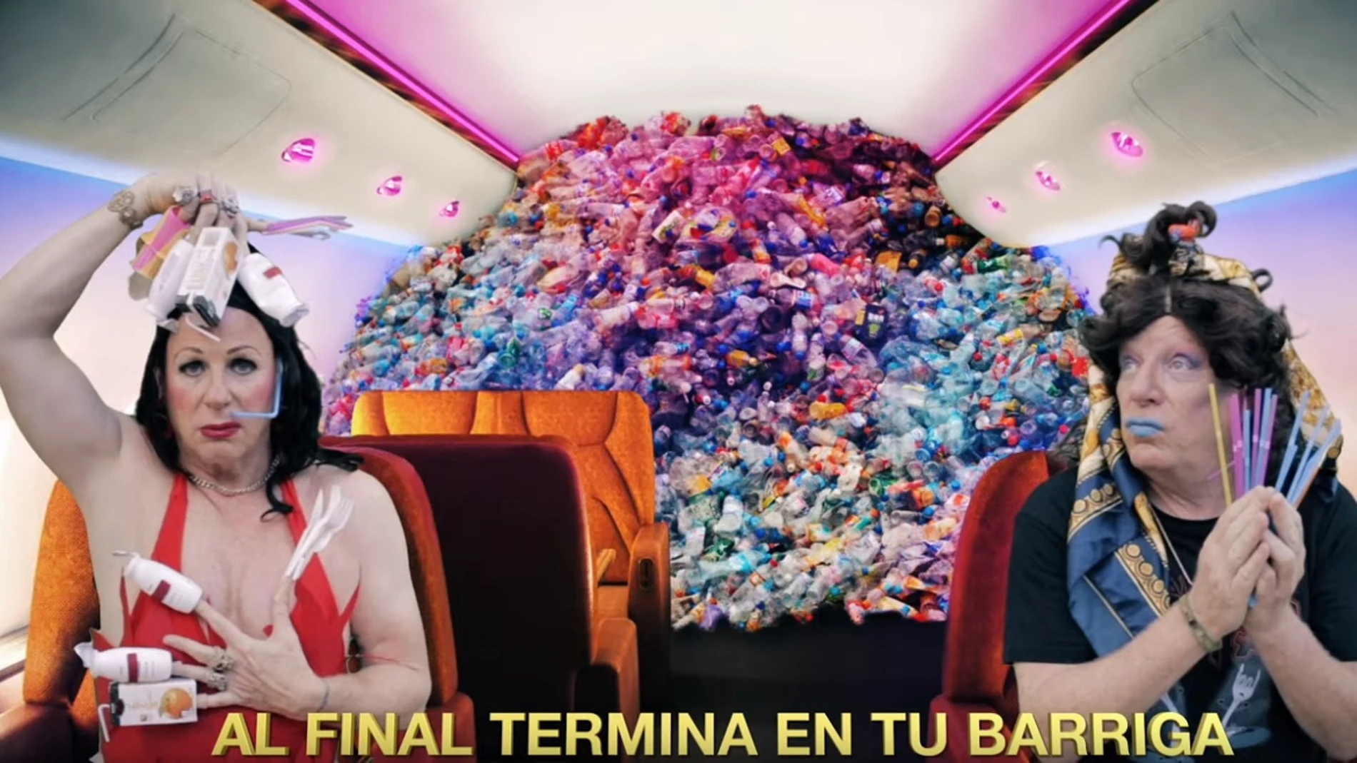 Los Morancos se atreven con Rosalía: así suena 'Con basura' para criticar el uso del plástico