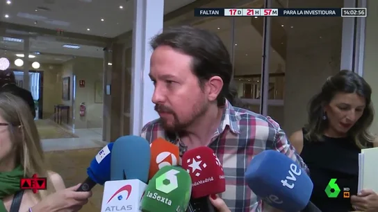 Iglesias: "Más temprano o más tarde el PSOE negociará con nosotros un gobierno de coalición" Iglesias: "Más temprano o más tarde el PSOE negociará con nosotros un gobierno de coalición"