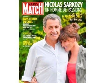 Portada Nicolas Sarkozy y Carla Bruni Portada Nicolas Sarkozy y Carla Bruni
