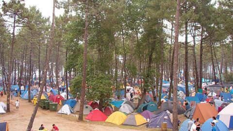 Acampada en Ortigueira