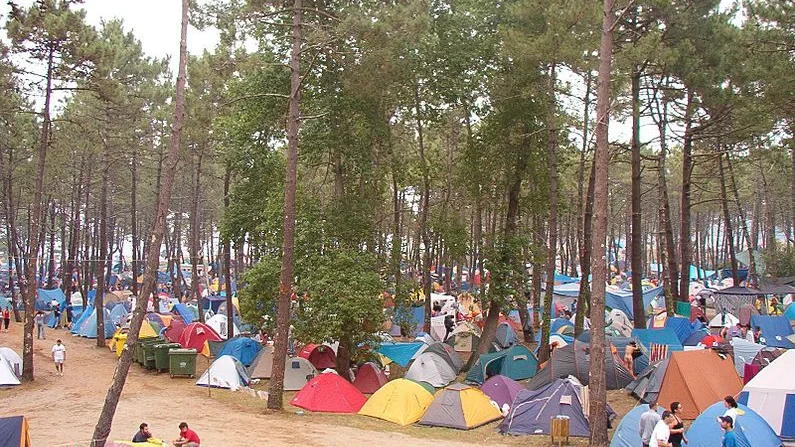 Acampada en Ortigueira