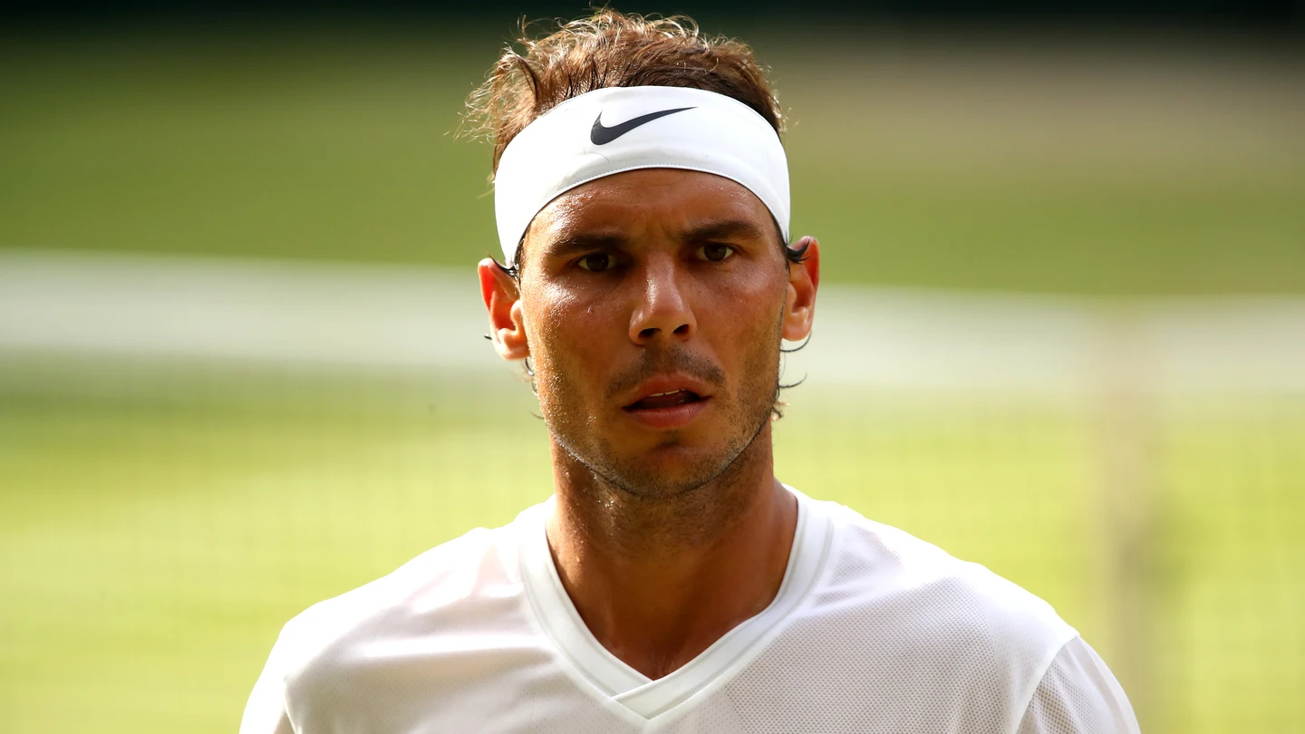 Rafa Nadal, durante el partido contra Kyrgios Rafa Nadal, durante el partido contra Kyrgios