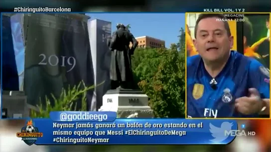 El 'troleo' de Tomás Roncero con Joao Félix: "A él le llevan al Prado y Hazard se encontró con 13 Champions" El 'troleo' de Tomás Roncero con Joao Félix: "A él le llevan al Prado y Hazard se encontró con 13 Champions"