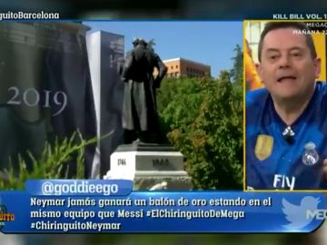 El 'troleo' de Tomás Roncero con Joao Félix: "A él le llevan al Prado y Hazard se encontró con 13 Champions" El 'troleo' de Tomás Roncero con Joao Félix: "A él le llevan al Prado y Hazard se encontró con 13 Champions"