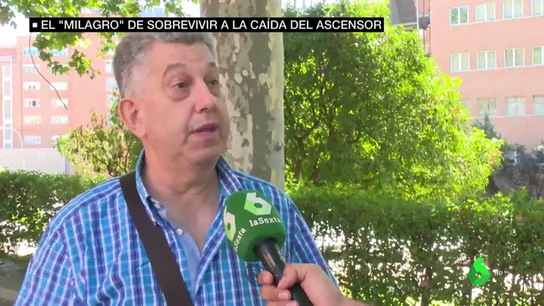 Habla el padre del joven que cayó en un ascensor: "Es el milagro de Alcorcón, ha vuelto a nacer" Habla el padre del joven que cayó en un ascensor: "Es el milagro de Alcorcón, ha vuelto a nacer"