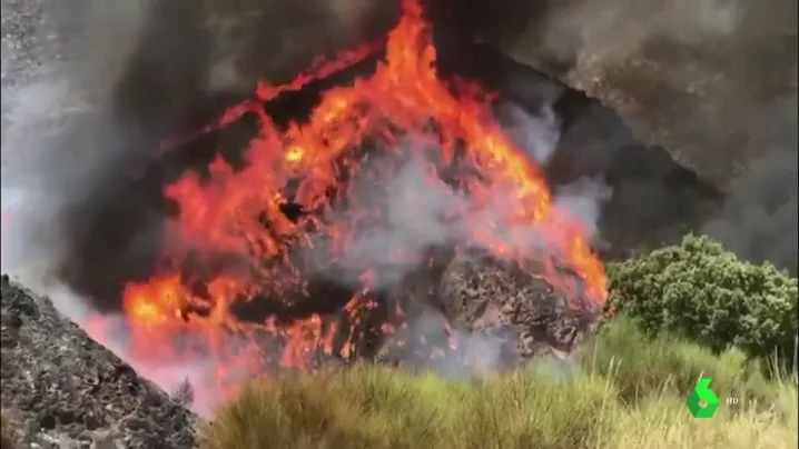 Incendio en Beneixama, Alicante