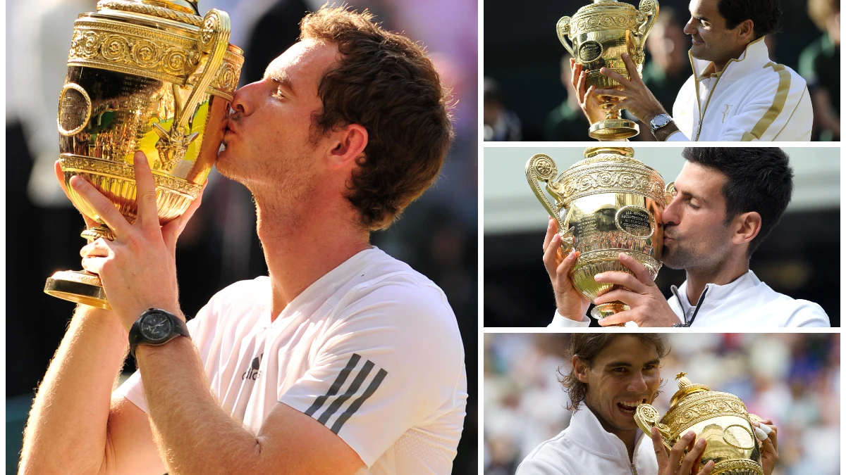 Murray, Federer, Djokovic y Nadal, en Wimbledon