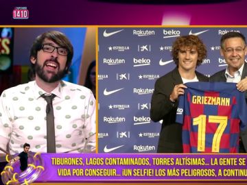 El 'dardo' de Quique Peinado a Griezmann: "un cambio de idea más y fichas por Ciudadanos" El 'dardo' de Quique Peinado a Griezmann: "un cambio de idea más y fichas por Ciudadanos"