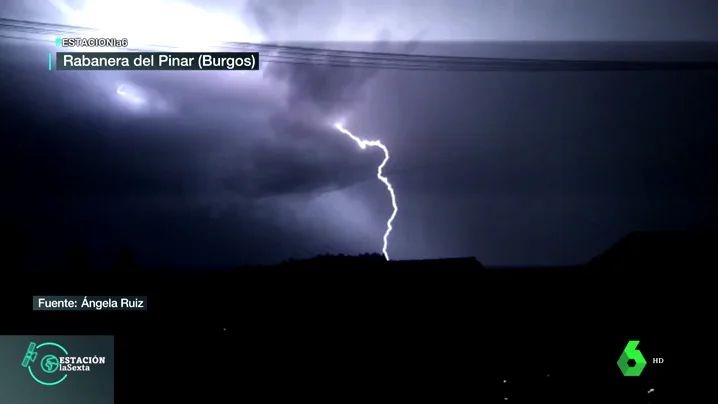 Los rayos más espectaculares de las tormentas de julio, en imágenes