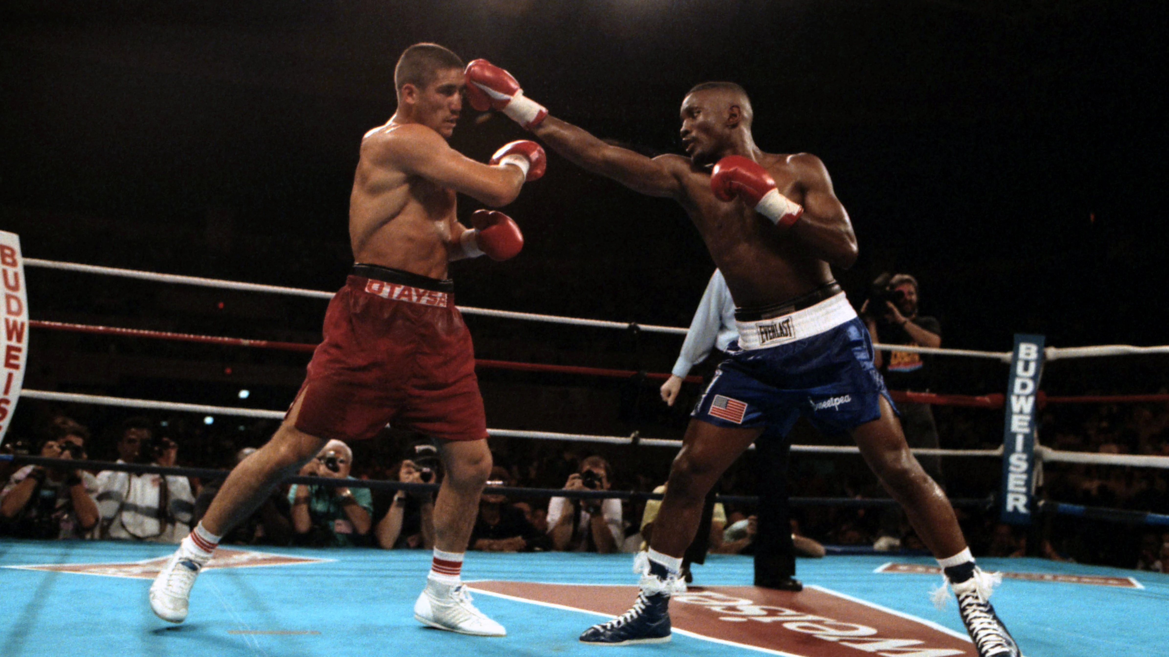 Pernell Whitaker y Poli Díaz