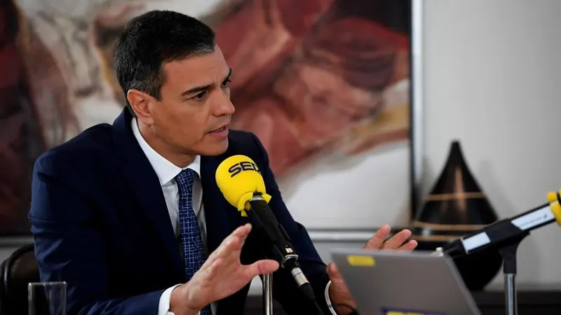 El presidente del Gobierno en funciones, Pedro Sánchez