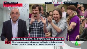 Rafael Simancas (PSOE): "Parece que Pablo Iglesias quiere votar 'no' con la ultraderecha a Pedro Sánchez"