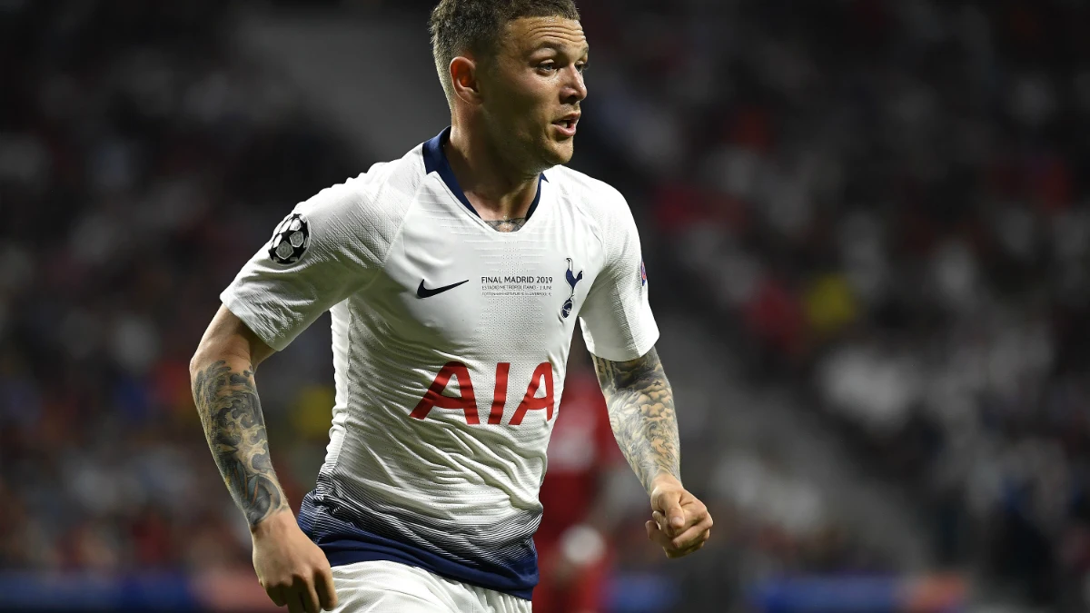 Trippier, con el Tottenham