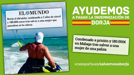 La campaña de recogida de fondos de Vox La campaña de recogida de fondos de Vox