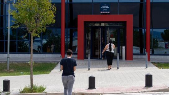 Vista de la Comisar&iacute;a de los Mossos d'Esquadra en la localidad barcelonesa de Manresa