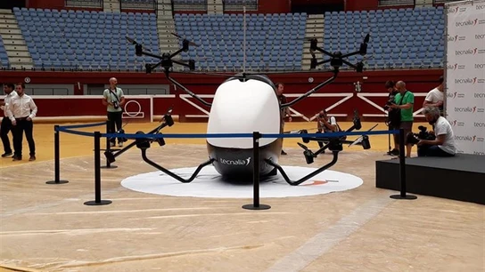 Prototipo de areotaxi desarrollado por Tecnalia Prototipo de areotaxi desarrollado por Tecnalia