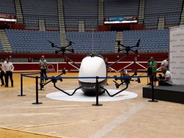 Prototipo de areotaxi desarrollado por Tecnalia Prototipo de areotaxi desarrollado por Tecnalia