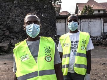 Sanitarios en la República Democrática del Congo luchan contra el ébola Sanitarios en la República Democrática del Congo luchan contra el ébola