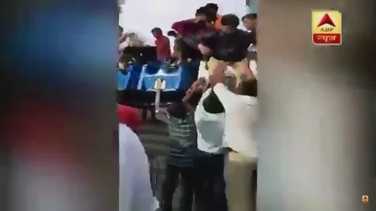 Las terribles imágenes de los instantes posteriores al accidente de la atracción en India Las terribles imágenes de los instantes posteriores al accidente de la atracción en India