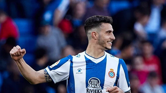 Mario Hermoso con la elástica del Espanyol Mario Hermoso con la elástica del Espanyol