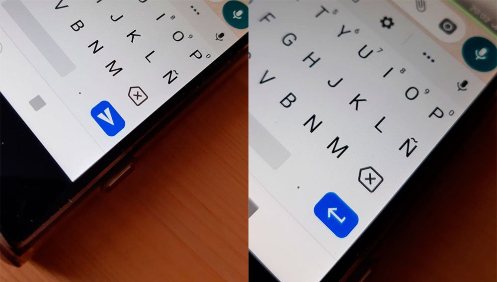 Tecla Enter para enviar mensaje o su propósito original