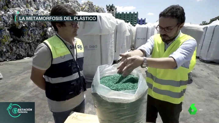 Así funciona una planta de reciclaje de plástico