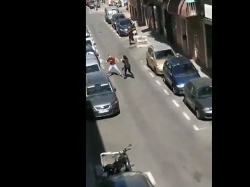 Ataque a policías en Carabanchel Ataque a policías en Carabanchel