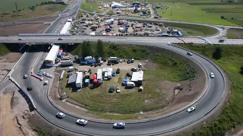 Plano aéreo del circuito de Palanga Plano aéreo del circuito de Palanga