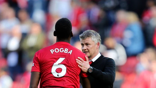 Solskjaer y Pogba Solskjaer y Pogba