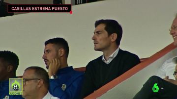 Casillas debuta como miembro del equipo deportivo del Oporto frente al Fulham